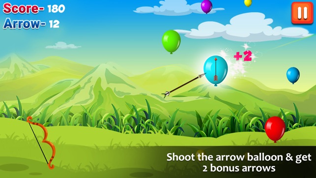 Ballon Shooting – free addictive arcade balloon pop game with bow and ...