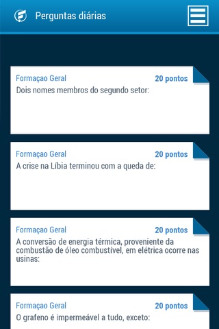 Quiz FACENS - Desafio ENEM screenshot 2