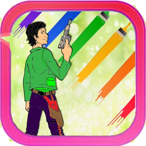 Paint Book Page Game Free Han Edition