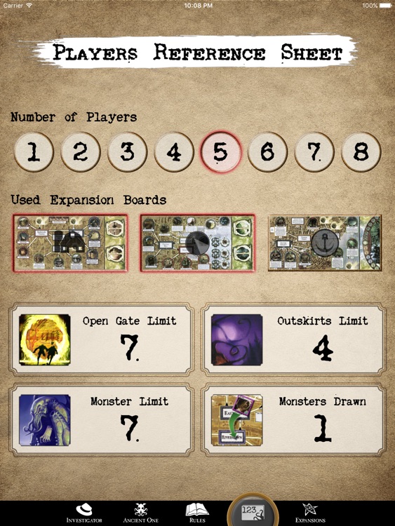 Game Assistant for Arkham Horror screenshot-3