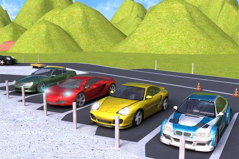 Futuristic Racing car parking for Speed Racer screenshot 2