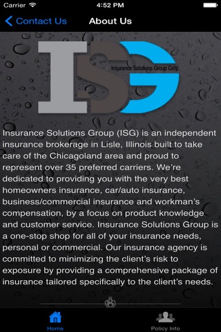 Insurance Solutions Group screenshot 2