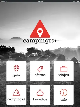 Captura de Pantalla 1 CampingES iphone