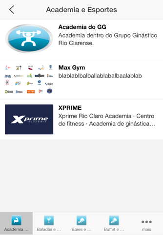 App Rio Claro screenshot 2