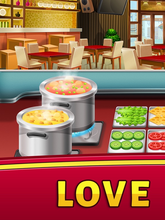 Food Court Fever: Super Chef Restaurant Scramble на iPad