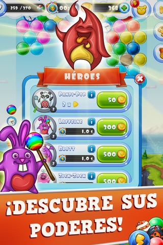 Bubble Hero Wars screenshot 4
