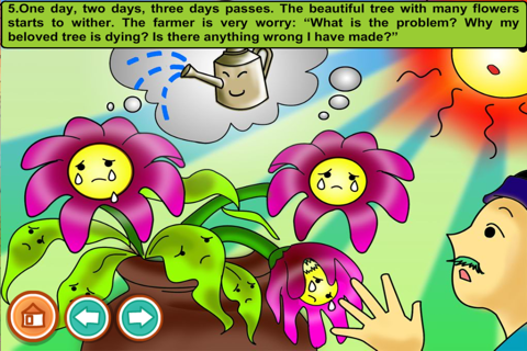 The farmer with a beloved tree (story and game for kids) screenshot 4