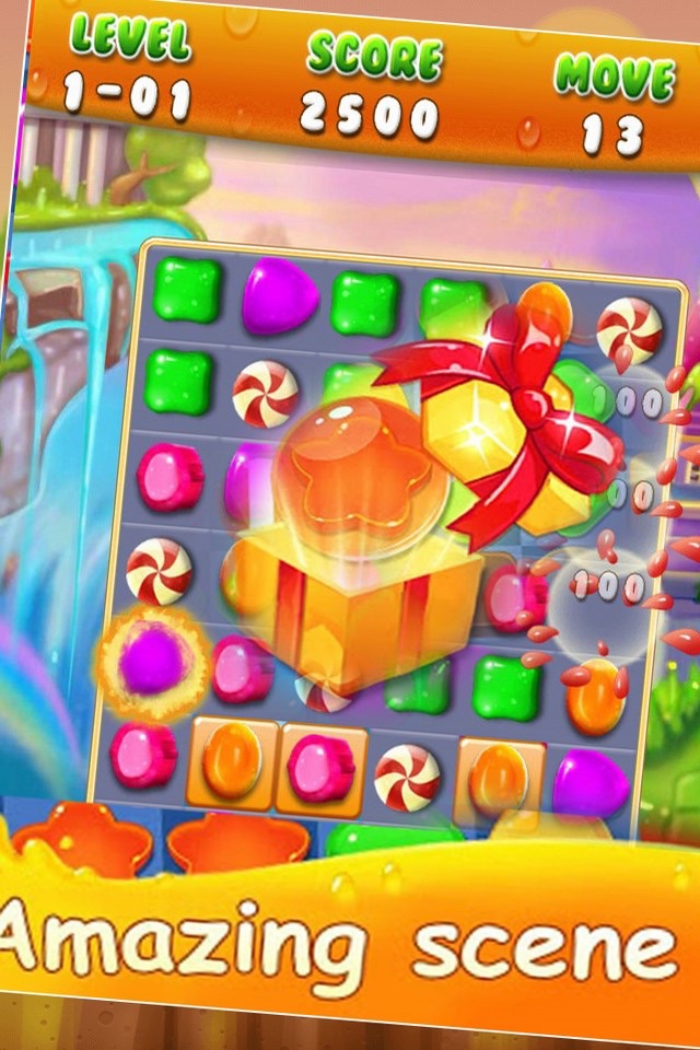Sweet Jelly Candy Mania - Candy Match 3 Edition screenshot 3