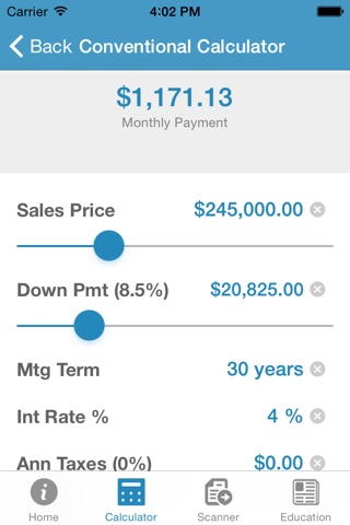 Mortgage Calculator by Steven Weinberg screenshot 2