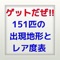 全ポケモン151匹の出現地形と