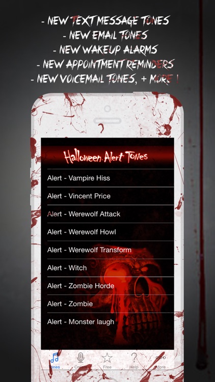 Halloween Alert Tones - Scary new sounds for your iPhone