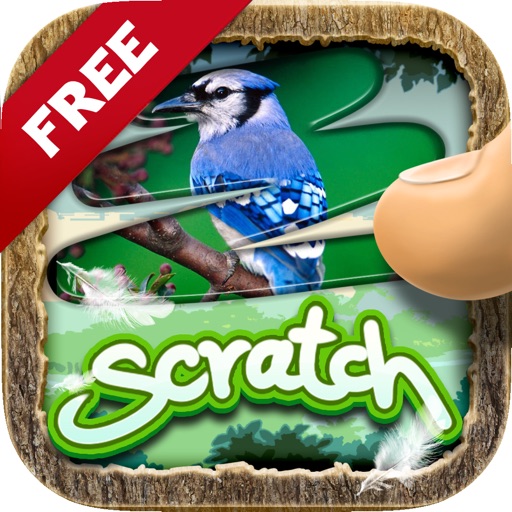 Scratch The Pics : Birds Trivia Photo Reveal Games Free