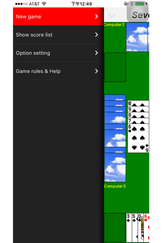 Classic card game - Sevens - náhled