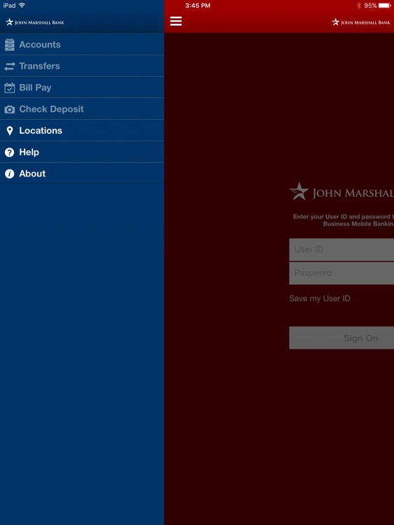 JMB Business Mobile for iPad