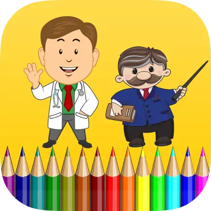 occupations coloring book for kids Cheats