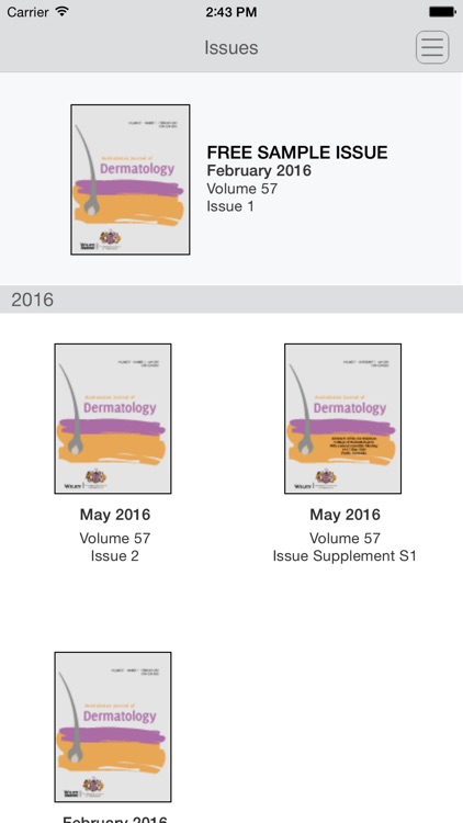 Australasian Journal of Dermatology