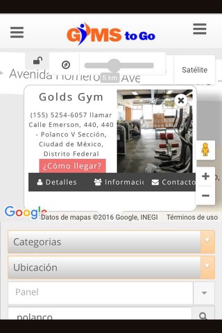 Gyms To Go screenshot 2