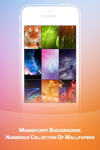 Glow Wallpapers & Backgrounds HD - Designer Themes Live Wallpapers & Dynamic Lock Screens screenshot 3