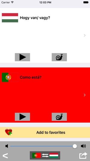 Magyar / Portugál kifejezéstár - Portuguese / Hungarian phra(圖3)-速報App