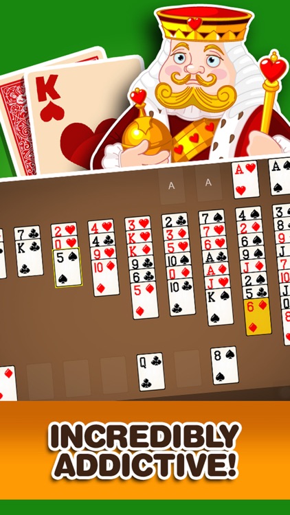 King Albert Solitaire Free Card Game Classic Solitare Solo screenshot-3