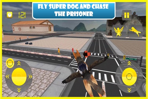 Flying Police Dog Prison Break Pro - Prisoner Escape Jail Breakout Mission from Alcatraz screenshot 2