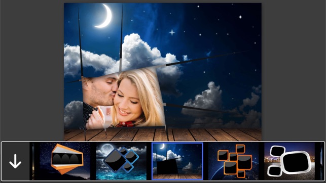 3D Night Photo Frame - Amazing Picture Frames & Photo Editor(圖3)-速報App