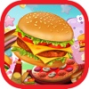 Cookie Make Berger Match 3-games maker food hamburger for girls and boys