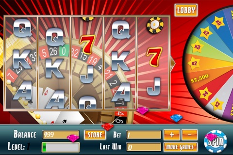 Alas High Classic Casino - PRO - Vegas Style Slots Machine with Poker, Blackjack, Roulette and Bingo screenshot 2