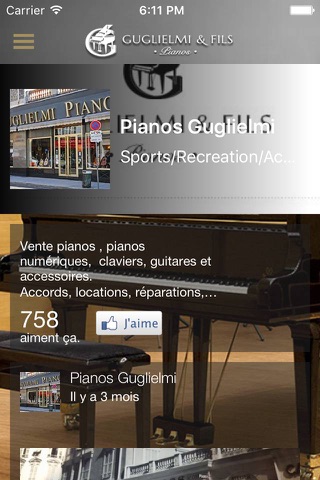 Pianos Guglielmi screenshot 3