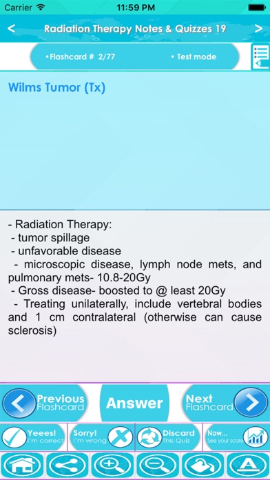 How to cancel & delete Radiation Therapy Exam Review : 2700 Study Notes, Quiz & Concepts Explained from iphone & ipad 2