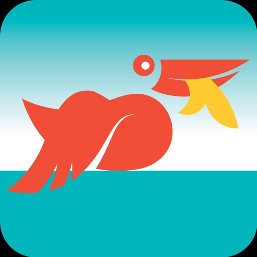 Fishing Pelican - Jump to Catch Fish Icon