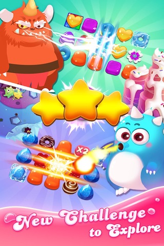 Cookie Star Legend Blast HD-The Sweetest Match 3 Game for Girls and Family screenshot 2