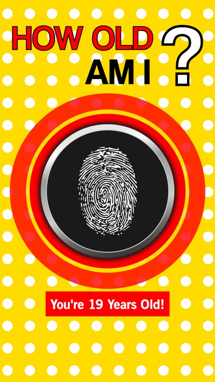 How Old Am I ? - Age Guess Fingerprint Touch Test Booth + HD