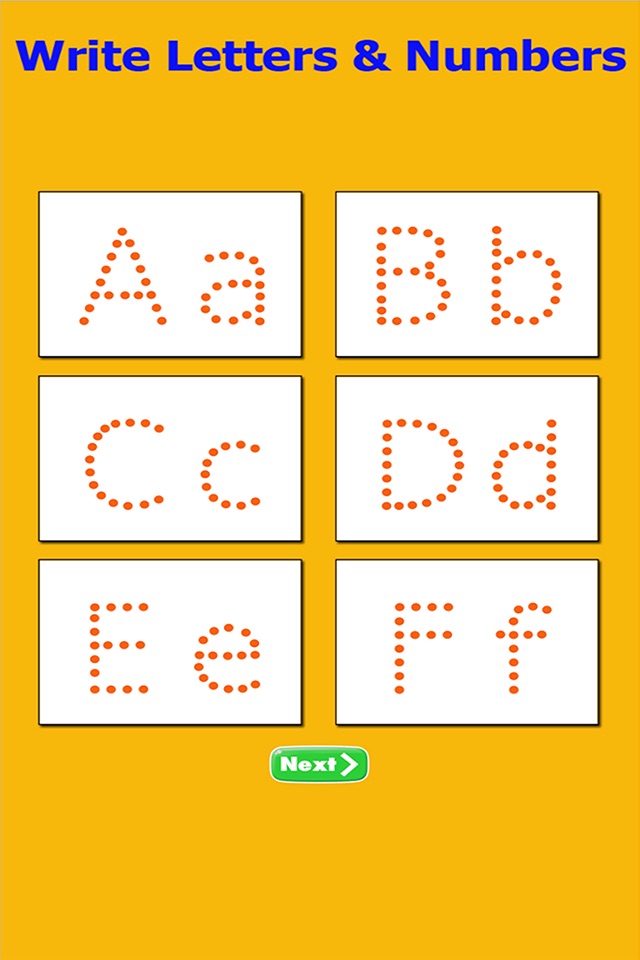 letter abc & 123 for kids : learn to write letters and numbers screenshot 3