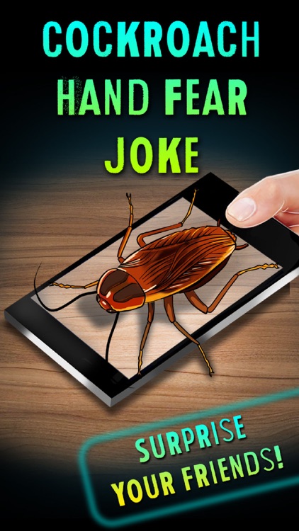 Cockroach Hand Fear Joke