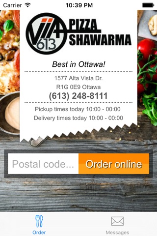Via 613 Pizza & Shawarma screenshot 2