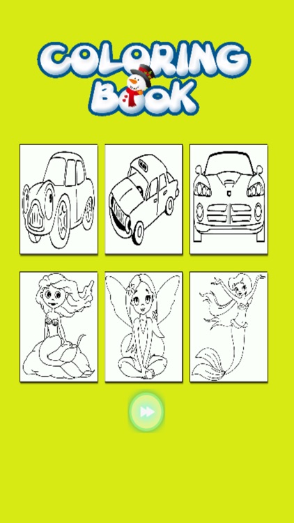 Kids Coloring Book - Cute Cartoon Kuraka