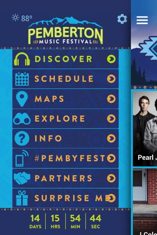 Pemberton Music Festival screenshot 2