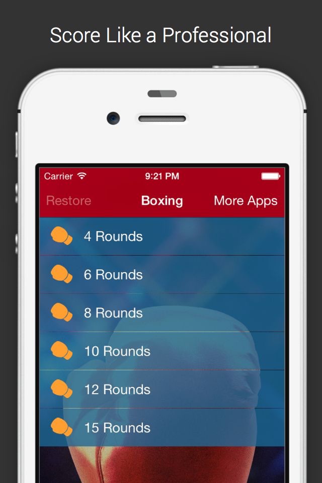 Boxing & MMA Scorecard - Fight Night screenshot 2