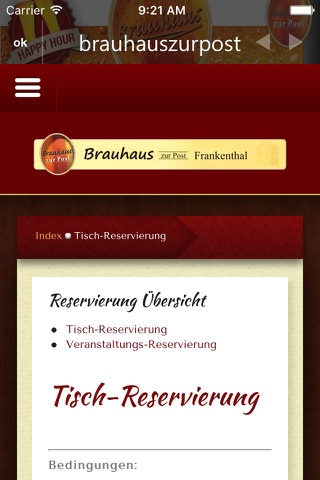 Brauhaus Zur Post screenshot 2