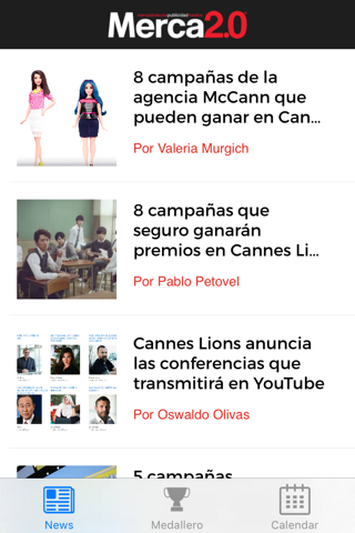 Merca2.0 Cobertura Cannes Lions 2016 screenshot 2
