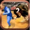 Take control of a huge angry bull and trample the whole stadium in Wild Bull Attack Simulator