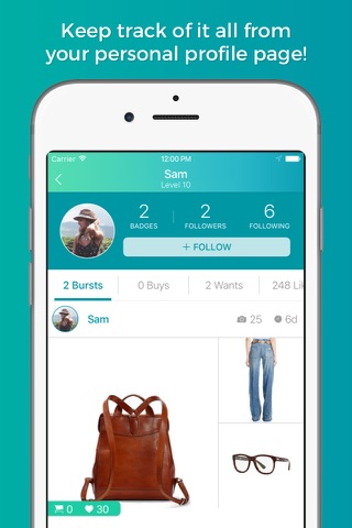 Burst Shopping - Style, Share, Shop & Earn Rewards screenshot 4