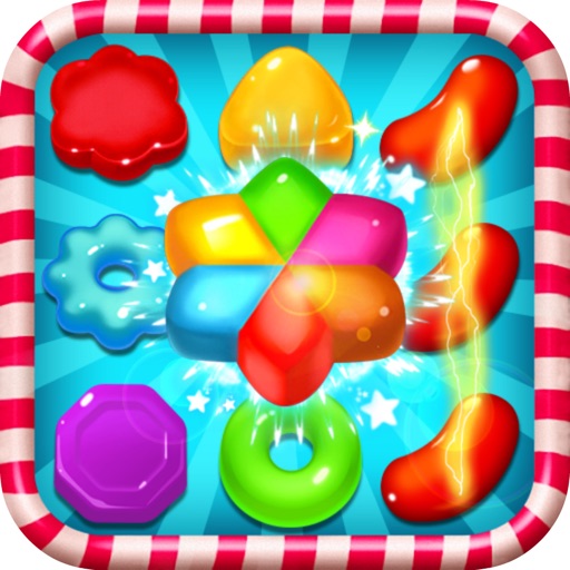 Sweet Candy Jewels Match 3 Classic iOS App