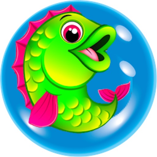 Bubble Fish Superb Game-Awesome Fantastic Free For Little Kids iOS App