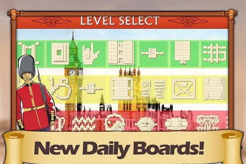 Mahjong - Adventure In London Deluxe Quest screenshot 4