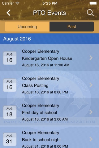 Cooper School PTO screenshot 3