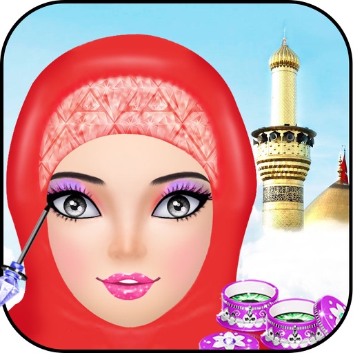 Hijab Wedding Makeup Salon - Makeover Game Icon