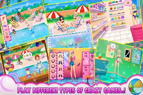 Pool Party Splash (Pro) - Crazy Princess Swimming screenshot 3