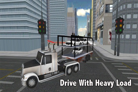 Sports Car Truck Transporter 3D screenshot 2
